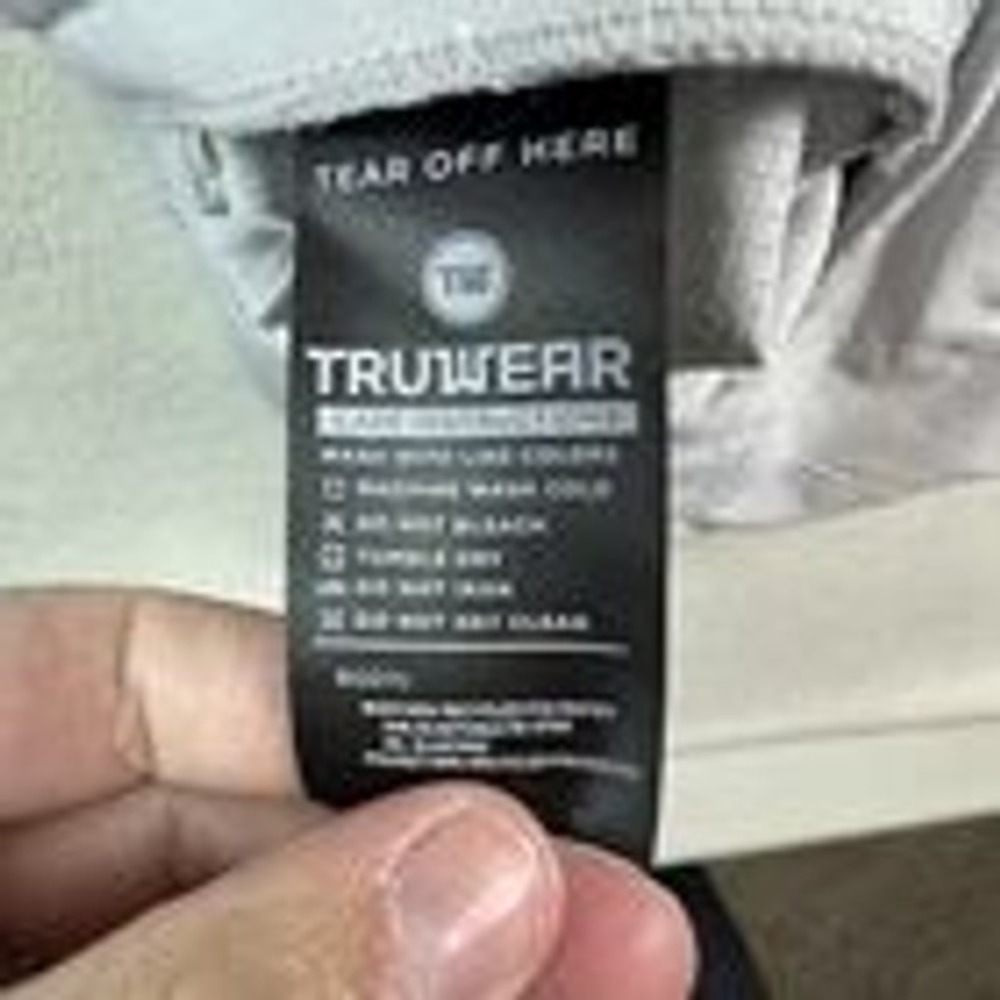 TRUWEAR Men's ION Performance Stretch Water Resistant Shorts Gray Size 32 Read* - Picture 7 of 14